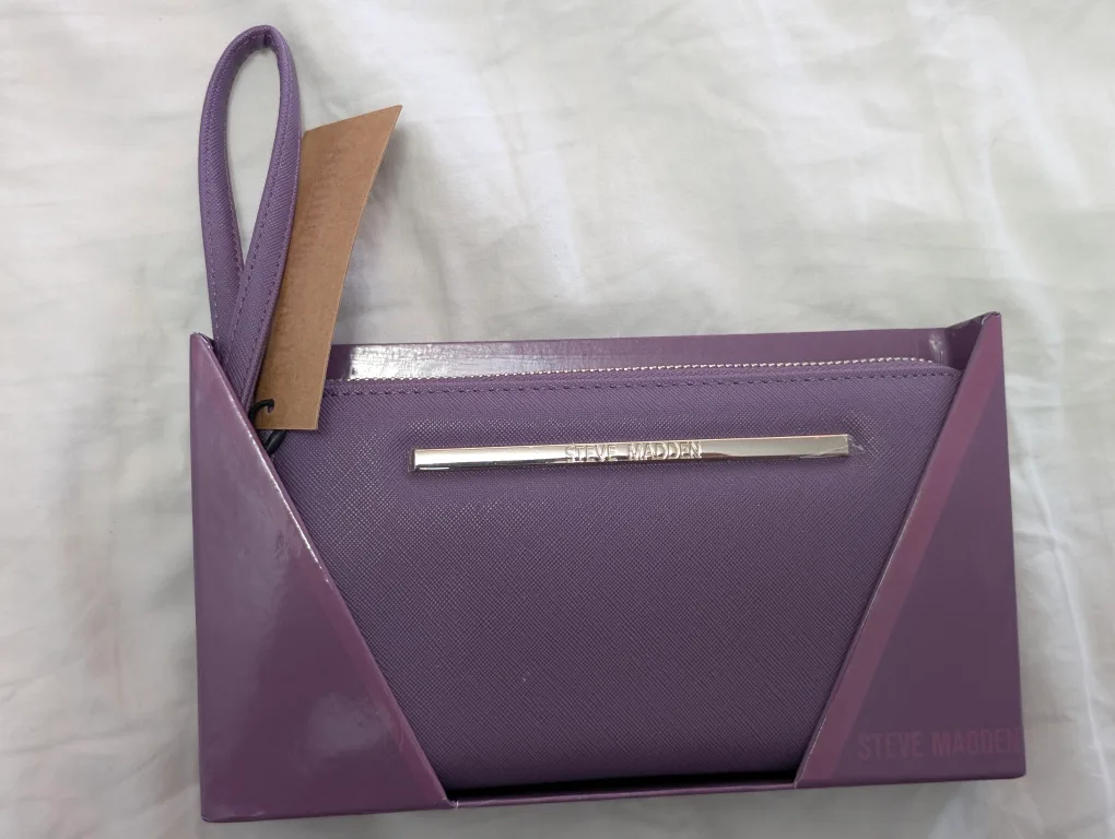 New Steve Madden Dusty Lilac Wallet thumbnail