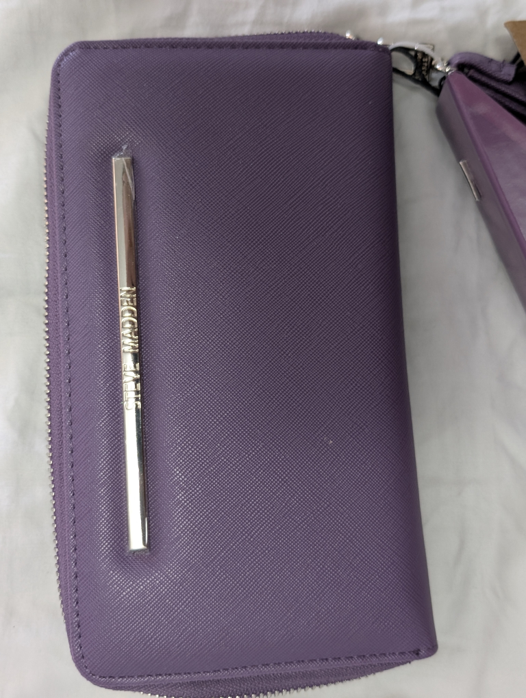 New Steve Madden Dusty Lilac Wallet - photo 3