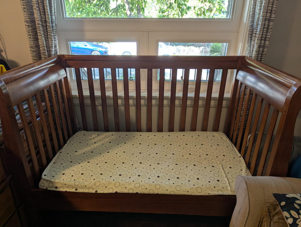 Wooden Baby Crib