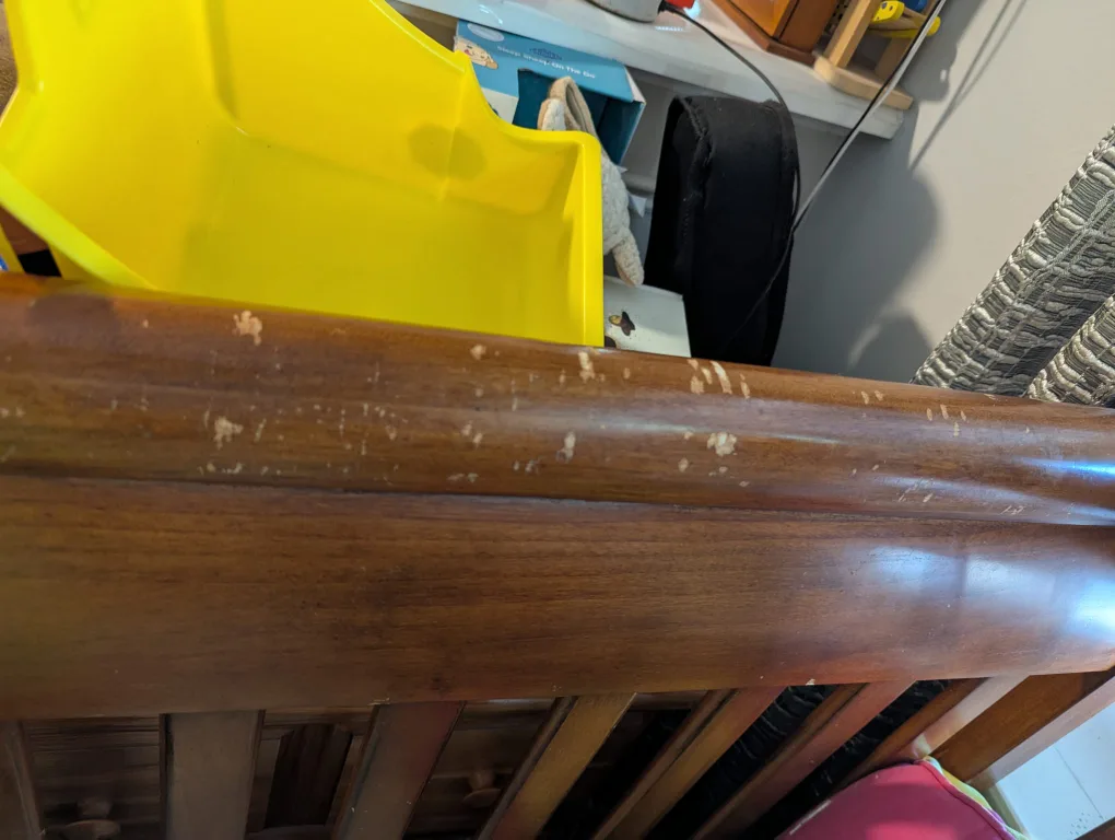 Wooden Baby Crib image indicator(2)