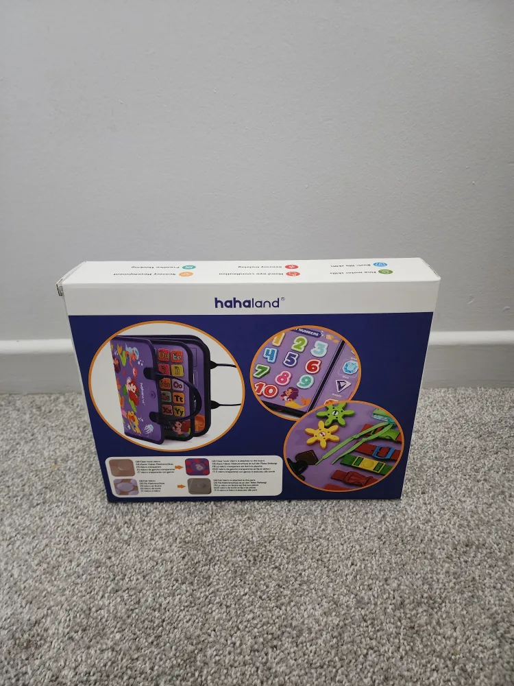 Hahaland Toddler Montessori Busy Board Mermaid - New in Box! image indicator(2)