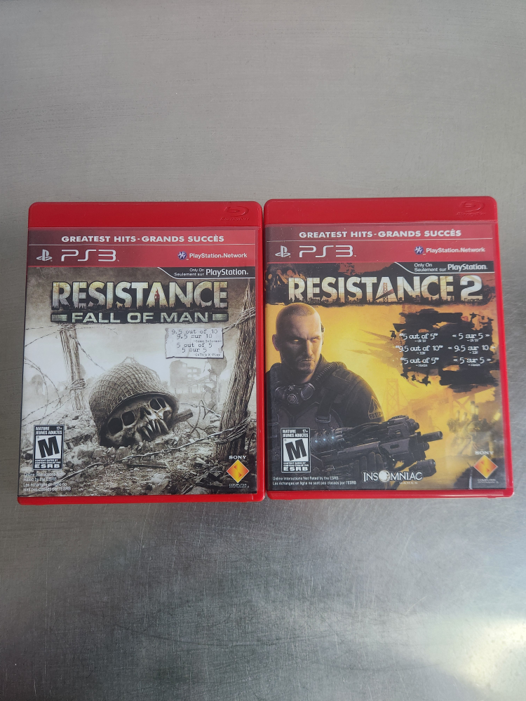 Resistance 1&2 PS3