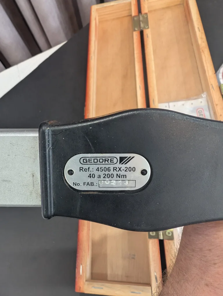 Gedore 4506 RX-200 Torque Wrench (40 a 200 Nm) image indicator(3)