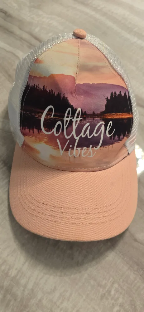 Cottage Vibes Trucker Hat thumbnail