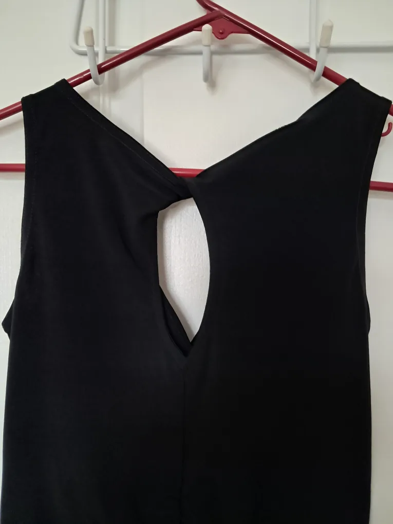 Black Sleeveless Sexy Top image indicator(3)