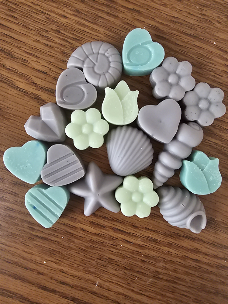 Assorted Wax Melts - Seashells, Hearts, Flowers - photo 3