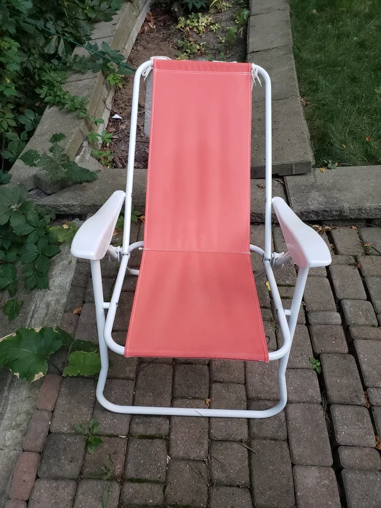 Coral Folding Beach Chair thumbnail