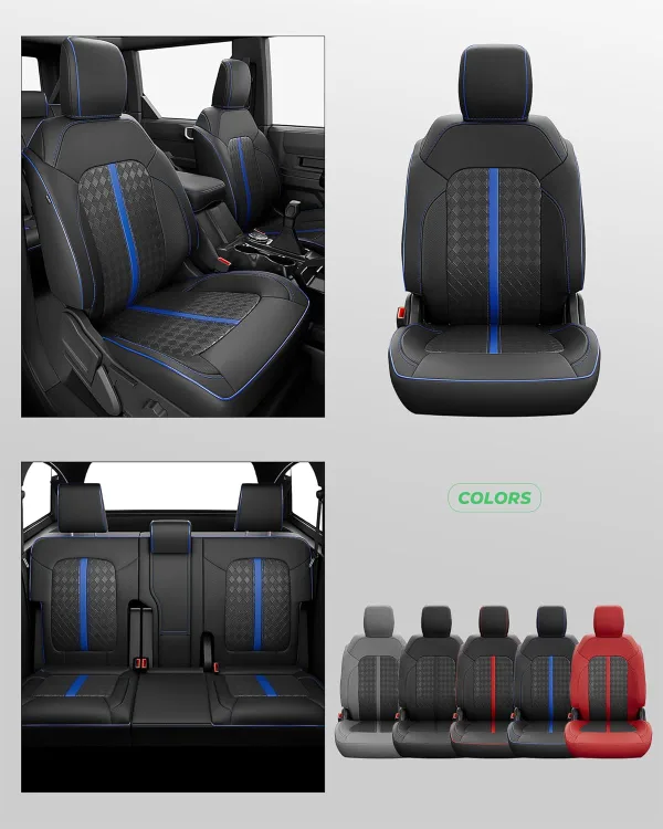 Ford Bronco Seat Covers BNIB image indicator(4)