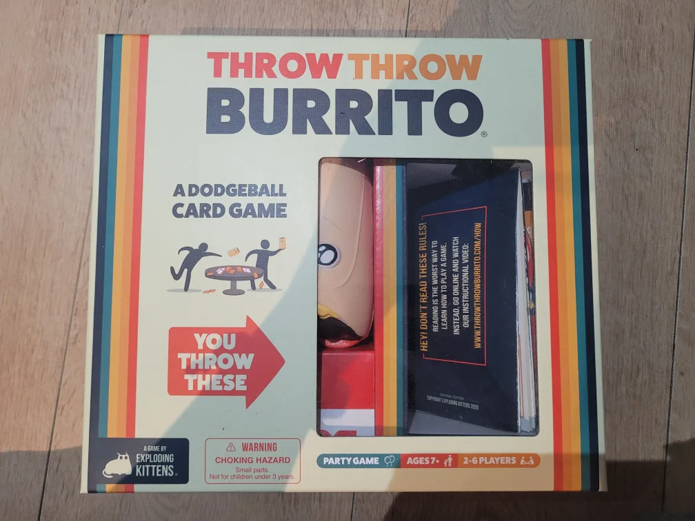 Throw Throw Burrito - A Dodgeball Card Game thumbnail