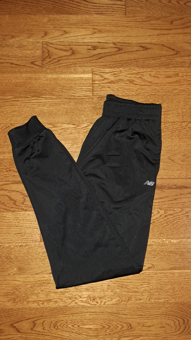 New Balance Black Track Pants Kids XL