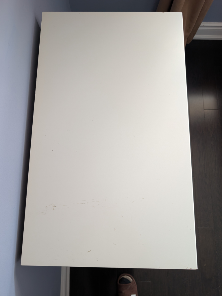 White 3-Drawer Dresser - Good Condition - photo 5