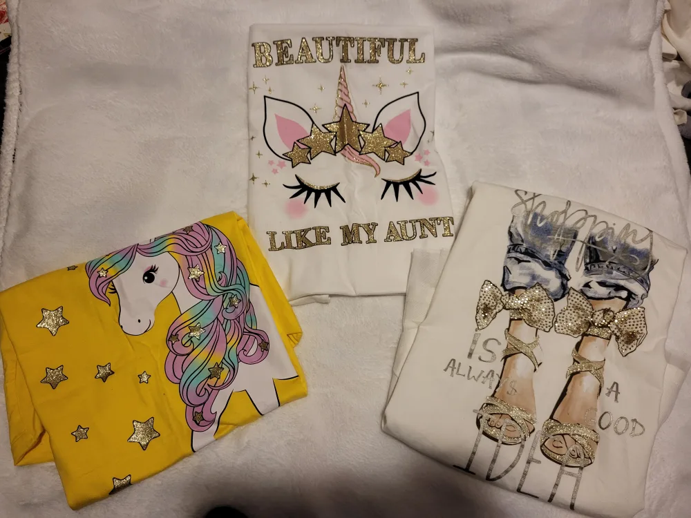 Bundle Of 3 Short Sleeves Size: Large(10-12) thumbnail