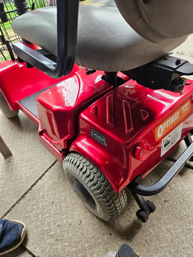 Mobility Scooter - Red image indicator(7)