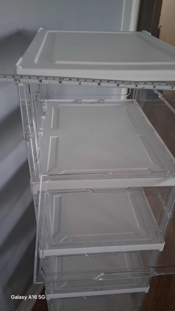 Clear Stackable Shoe Storage Box - photo 4
