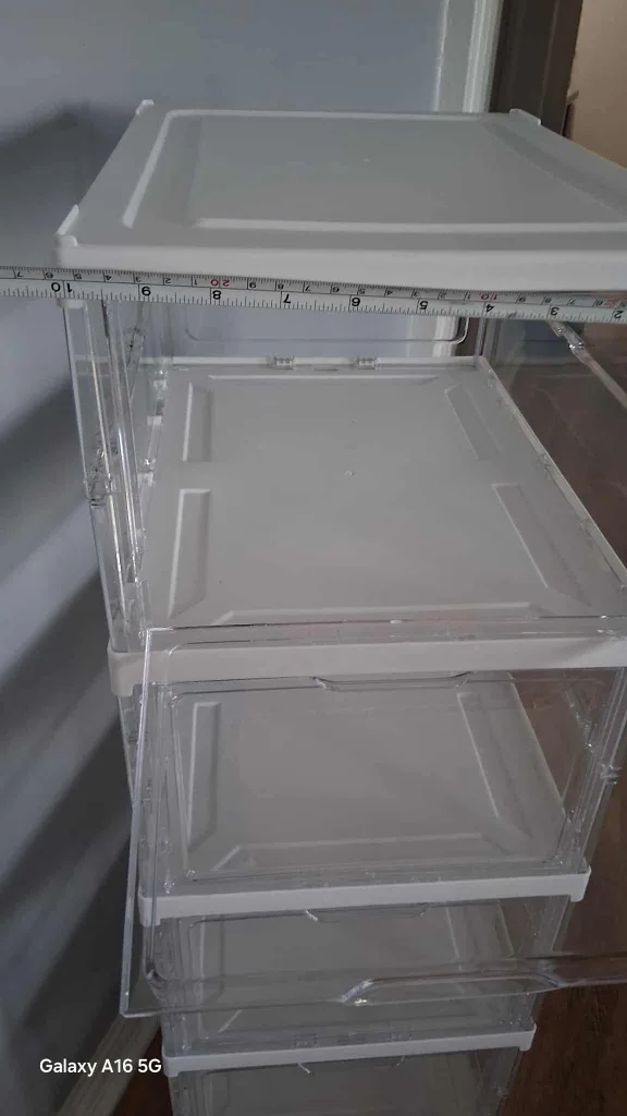 Clear Stackable Shoe Storage Box image indicator(4)