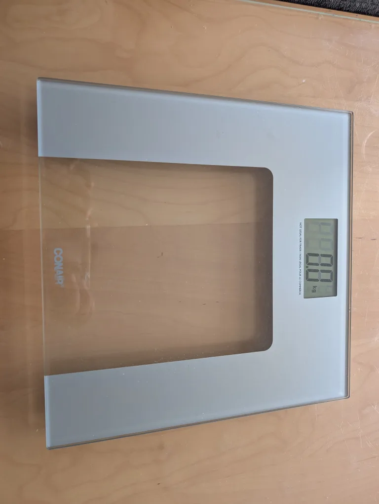 Conair Glass Bathroom Scale