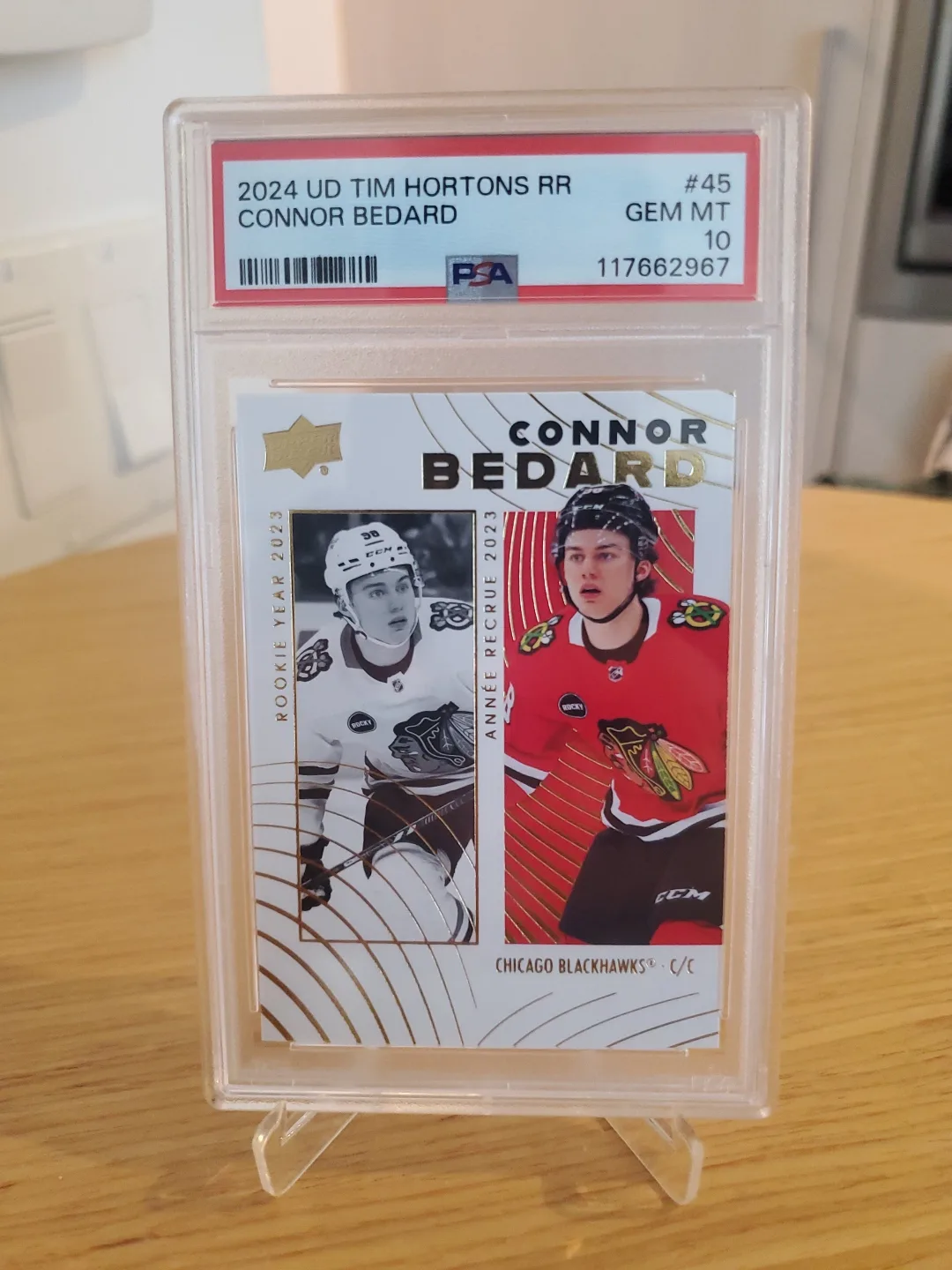POP 1! PSA 10 | Connor Bedard Retrospective Rookie #45 thumbnail