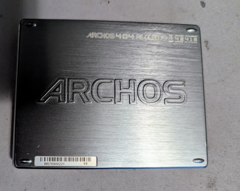 Archos 404 30gb portable DVR media player image indicator(4)