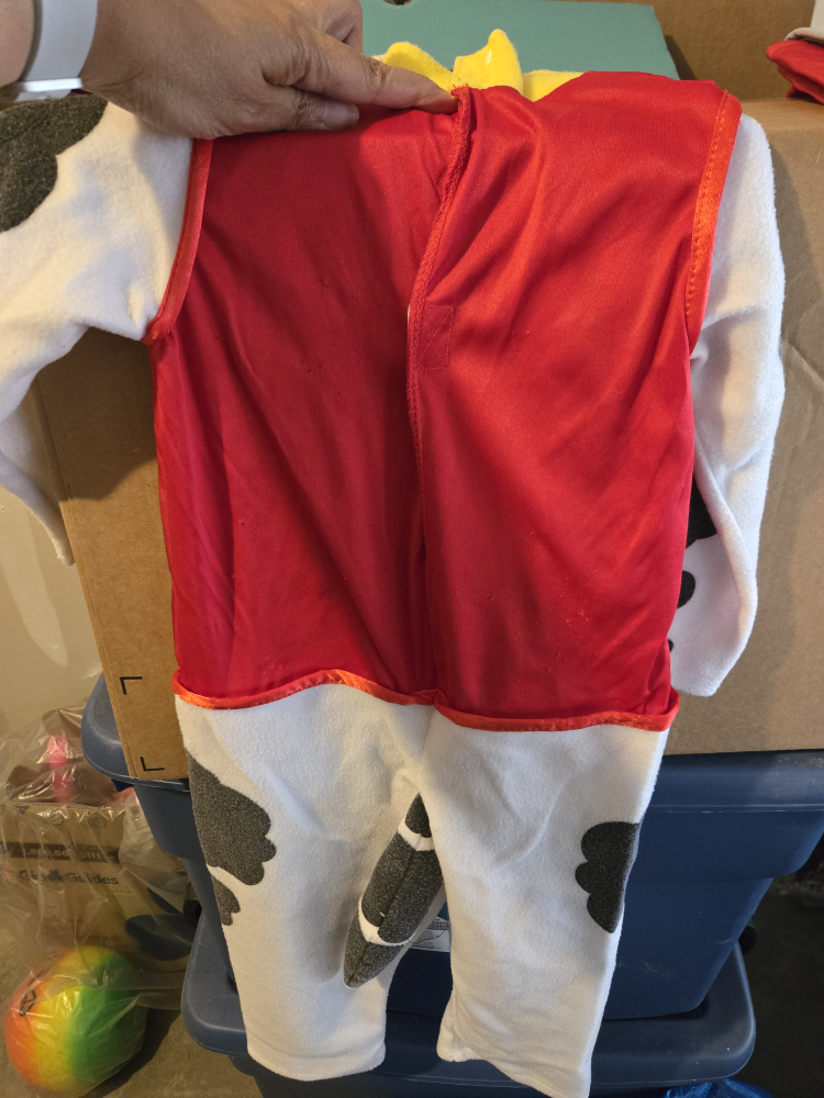 Paw Patrol Marshall Costume - Size 3-4