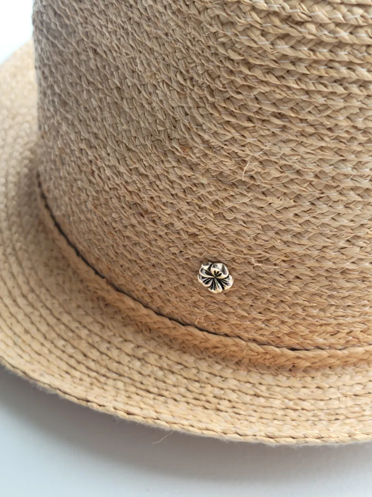 new Tommy Bahama Straw Fedora Hat image indicator(3)