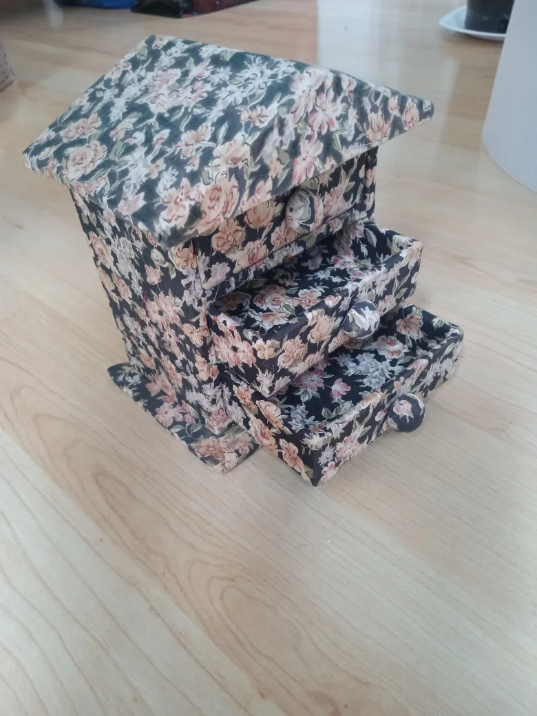 Floral Patterned Mini Drawer Set thumbnail