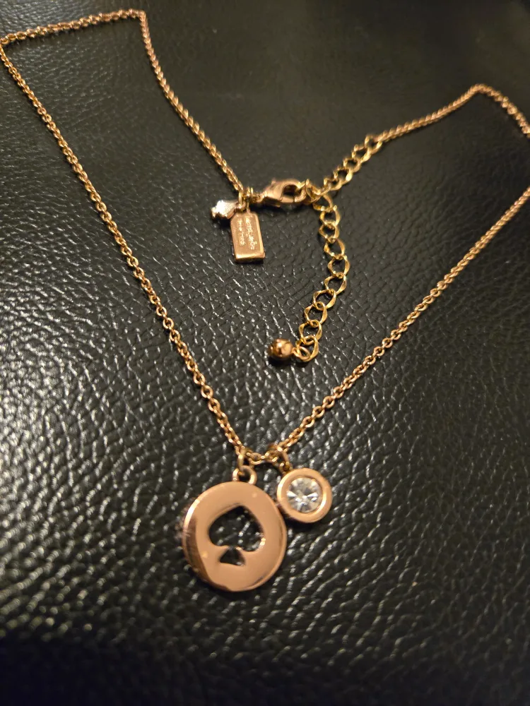 Kate Spade Rose Gold Necklace thumbnail