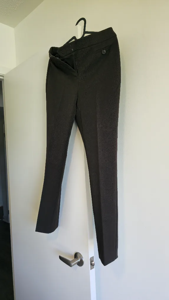 Melanie Lyne Dark Brown Dress Pants thumbnail
