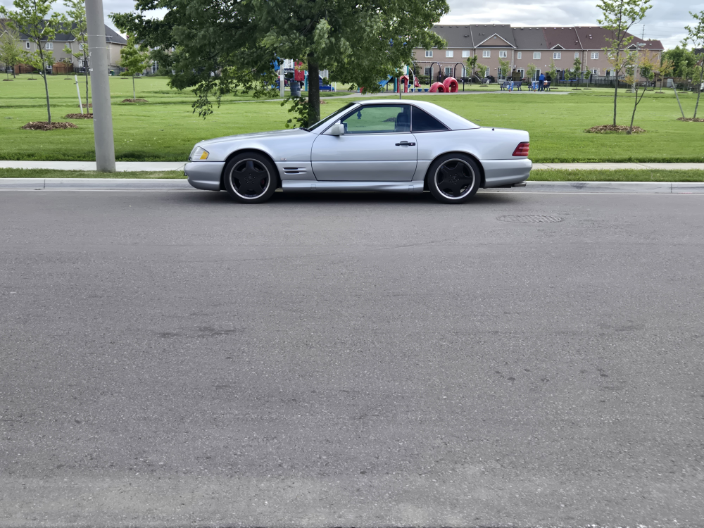 Mercedes-Benz 500 SL Silver