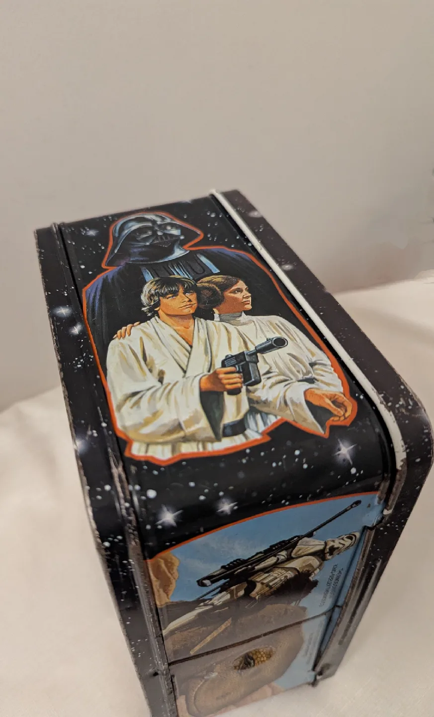 Vintage Star Wars 1977 Lunchbox - Thermos image indicator(4)
