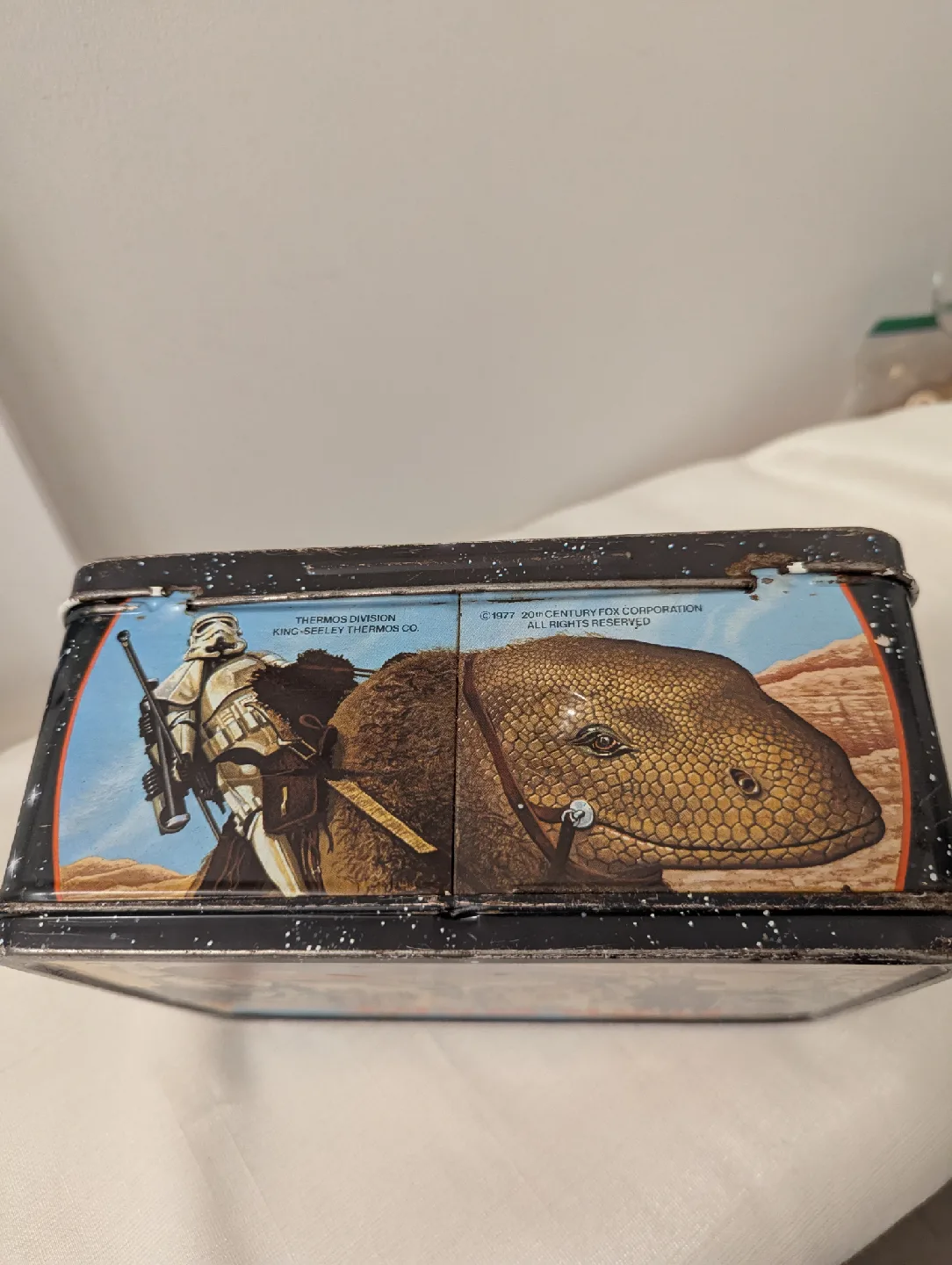 Vintage Star Wars 1977 Lunchbox - Thermos image indicator(7)