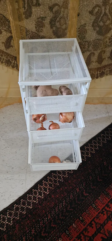 IKEA VARIERA White Storage Cart thumbnail