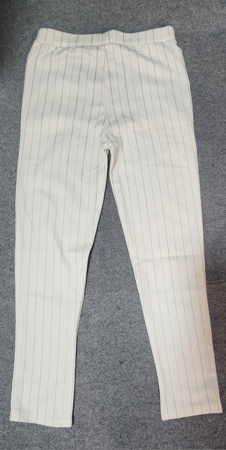 Striped White Pants - photo 2