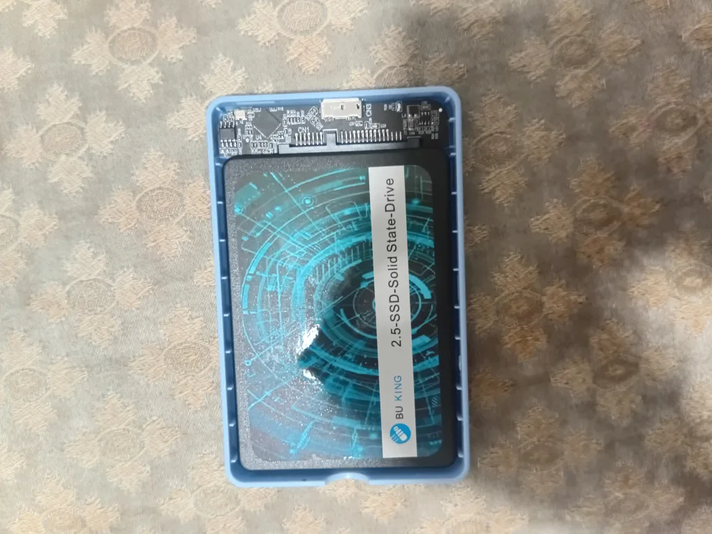 BU KING 16GB 2.5" SSD/HDD External Case image indicator(3)