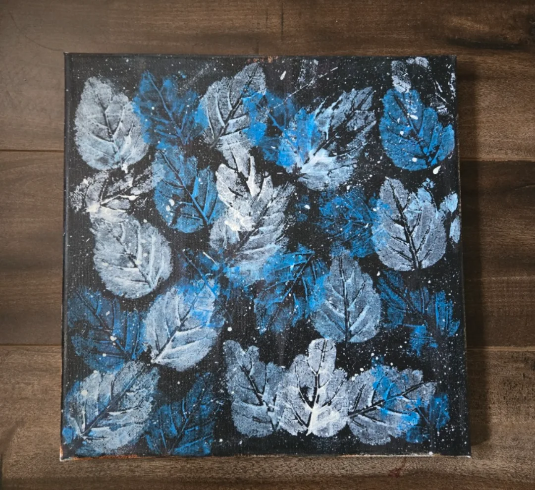 Leaf Print Canvas Art thumbnail