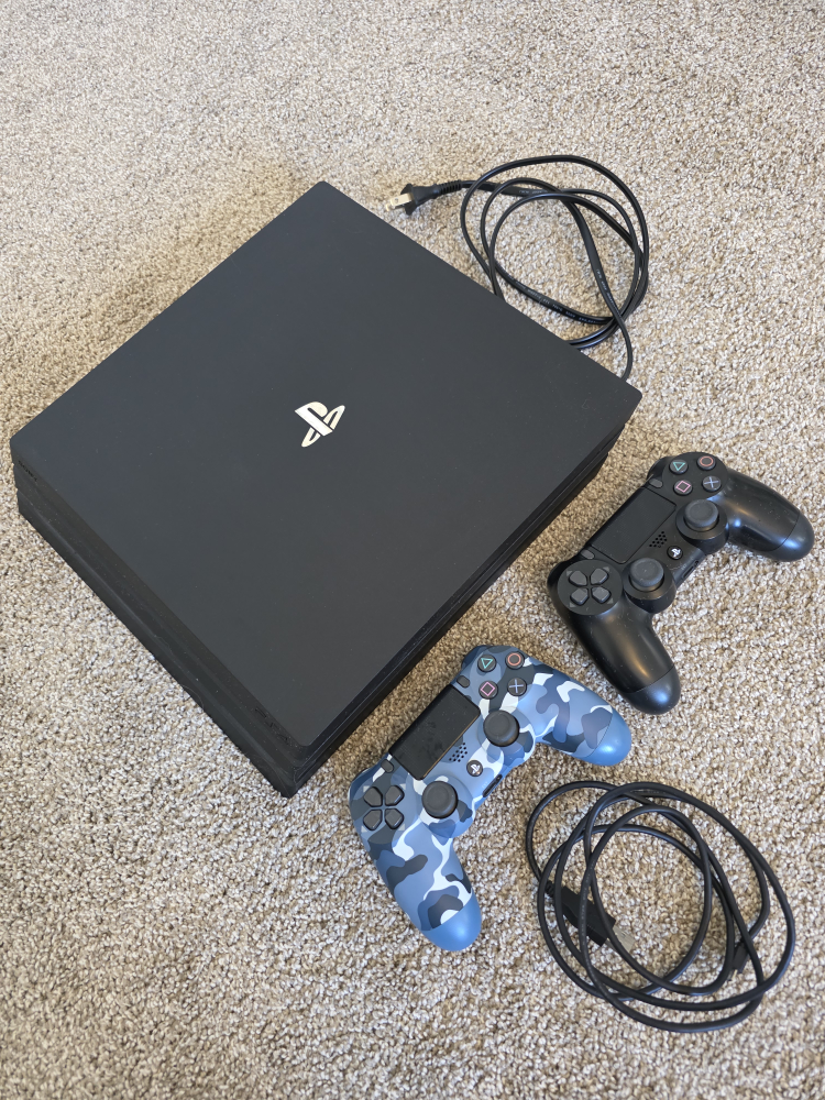 PS4 Pro Games & Console Bundle