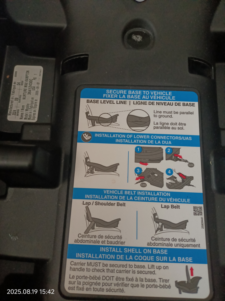Evenflo Nurture Max Kampton Infant Car Seat - photo 5