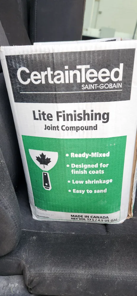 CertainTeed Lite Finishing Joint Compound