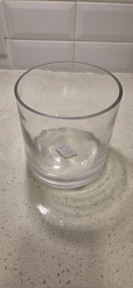 Clear Glass Vase