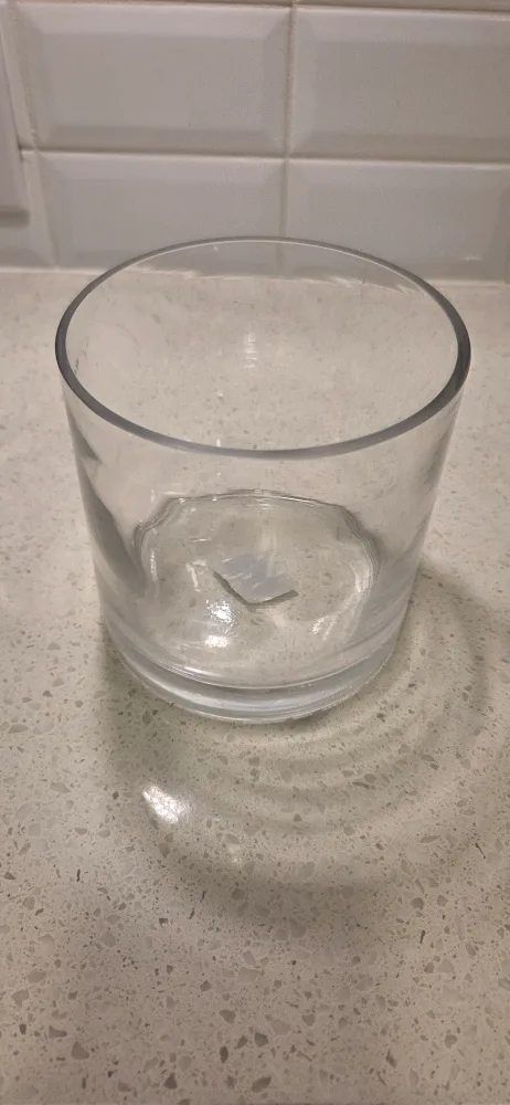 Clear Glass Vase thumbnail