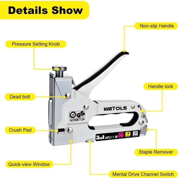 Staple Gun, Heavy Duty Staple Gun - photo 2