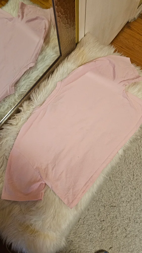 🧡 Brand New * Zara Pink Panther Crop Top - Size M image indicator(6)
