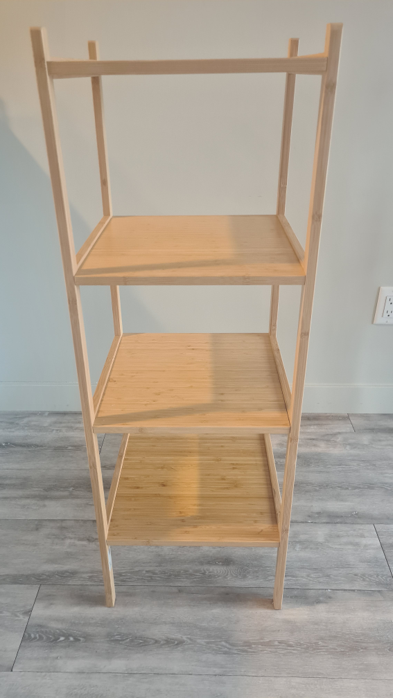 Bamboo Ladder Shelf