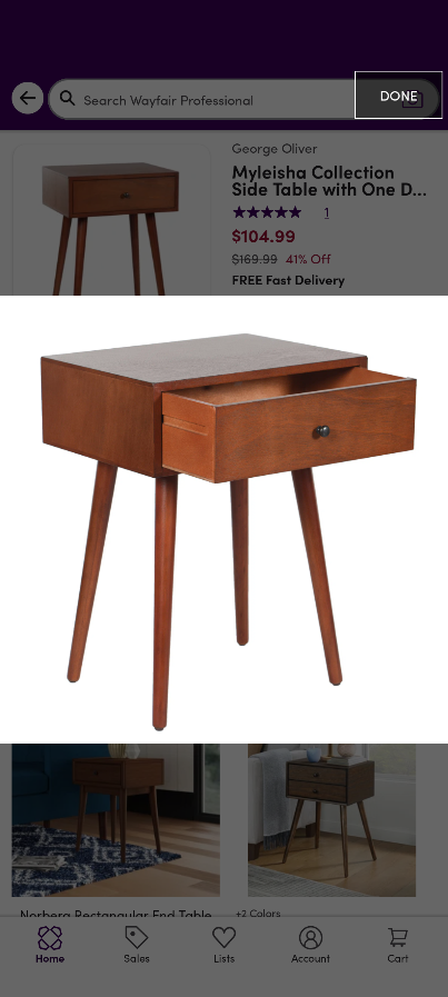 Myleisha Collection Side Table - George Oliver