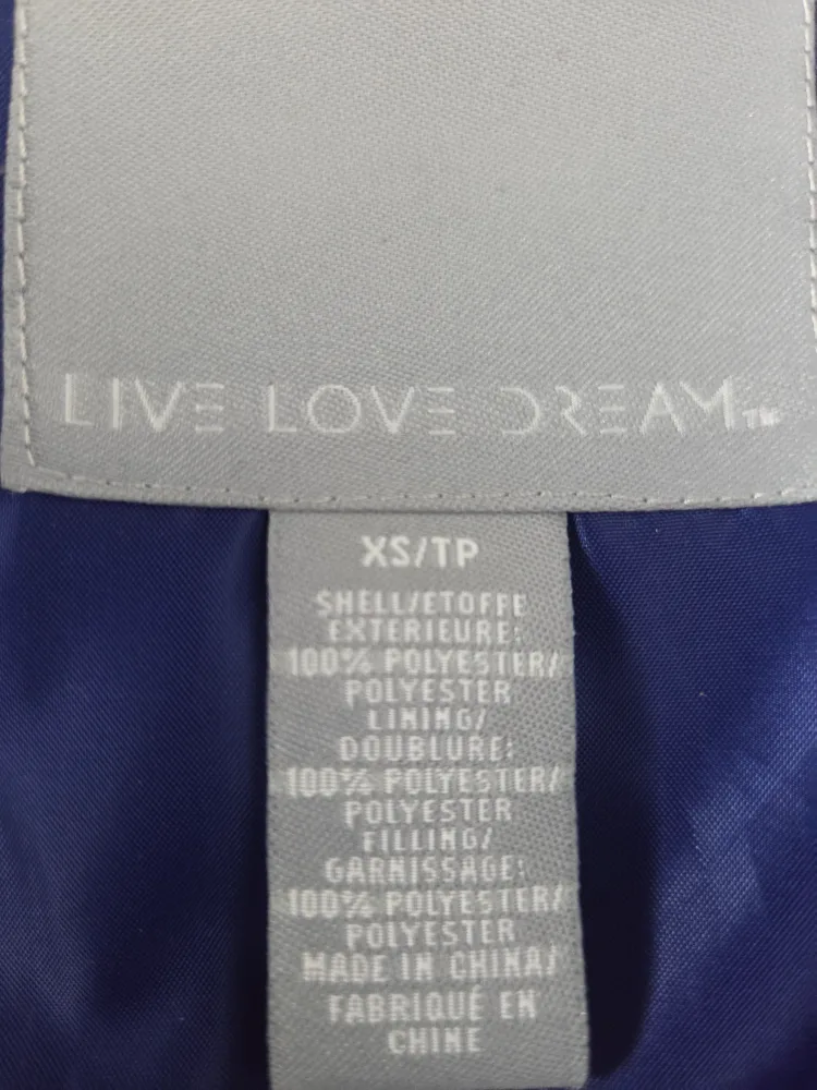Live Love Dream Puffer Jacket - XS image indicator(4)
