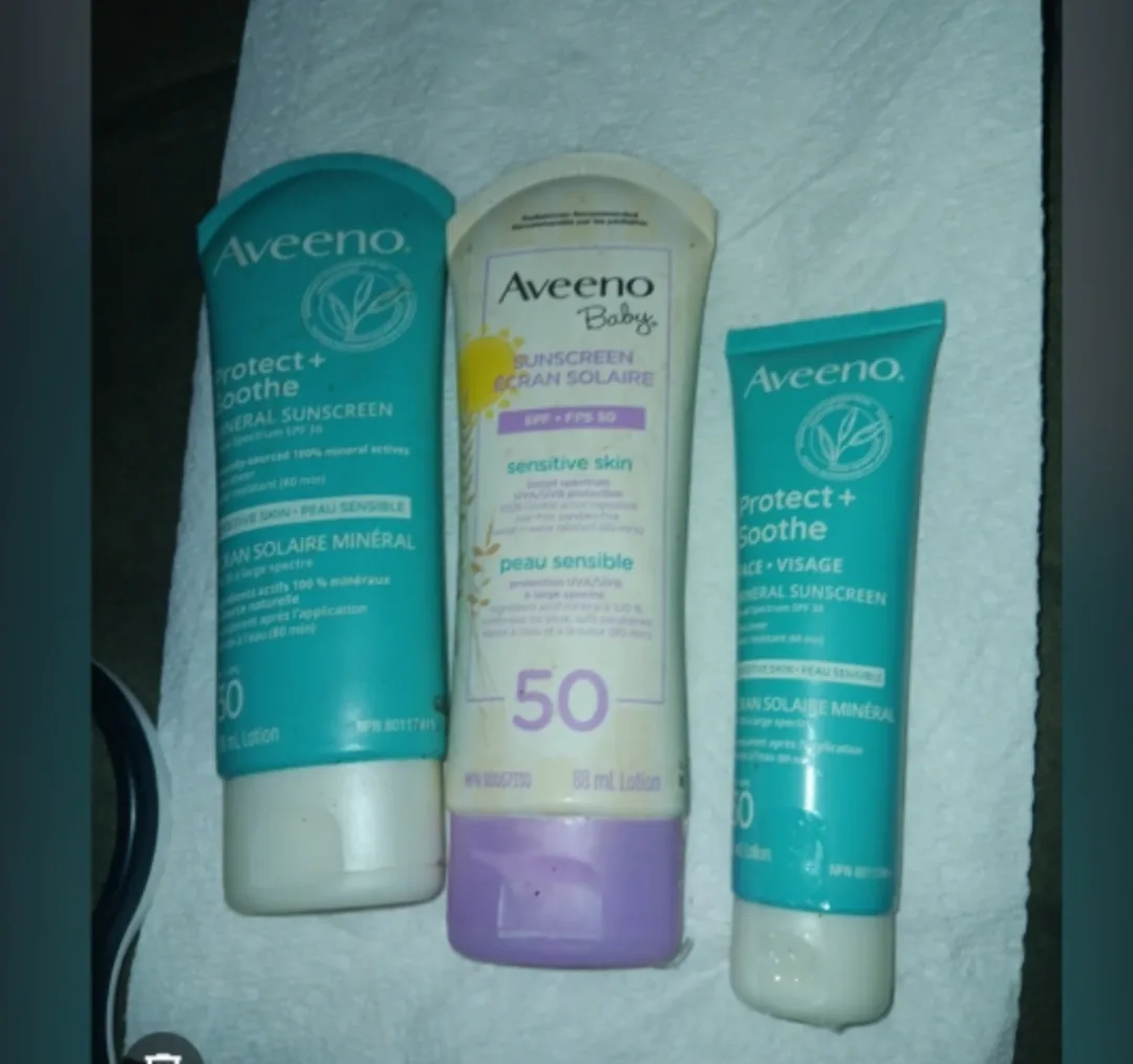Aveeno Sunscreen Lotions thumbnail
