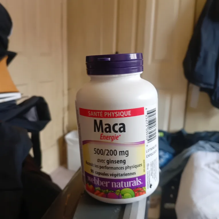Webber Naturals Maca Energy 500/200mg thumbnail