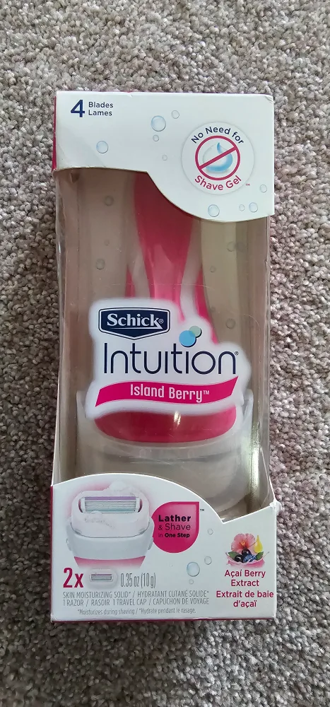 🧡Schick Intuition Island Berry Razor - New in Box thumbnail