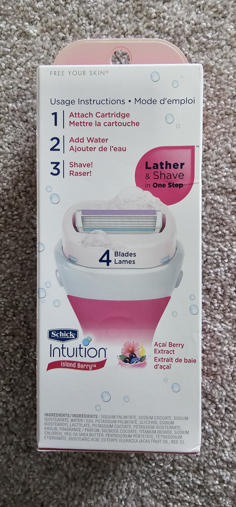 🧡Schick Intuition Island Berry Razor - New in Box - photo 2