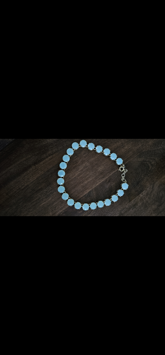 j crew Light Blue Stone Bracelet