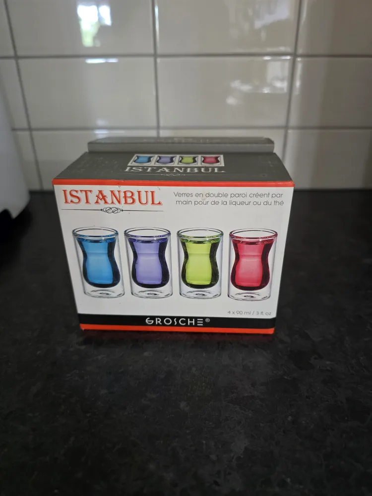 Grosche Istanbul Double Walled Tea Glasses image indicator(2)